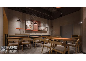 宜興市1000平方米料理店設(shè)計(jì)公司-浙江國富裝飾