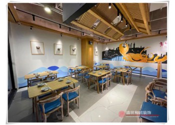 合肥原木風燒烤店設計，燒烤店裝修施工，要注意這四點