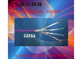 盛洋科技供應高品質FFTPCAT6A超六類網絡線