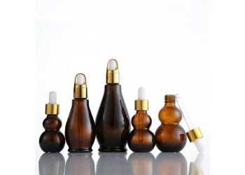 單葫蘆瓶生產廠家，雙葫蘆瓶生產廠家，精油玻璃瓶生產廠家