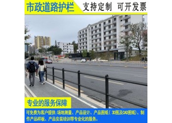 防銹鍍鋅市政道路護欄 深圳德式馬路護欄 汕尾文化機非防護欄桿