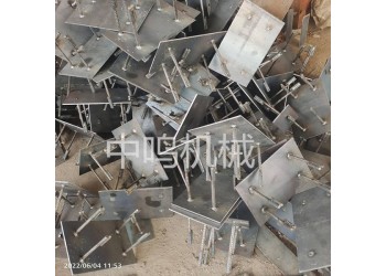 鍍鋅后期預埋板 高強度焊接預埋件 建筑工程焊接配件
