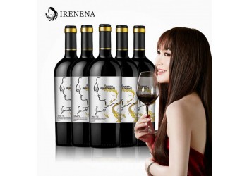 IRENENA紅酒溫碧霞自創品牌法國葡萄酒海潮丹娜品質干紅