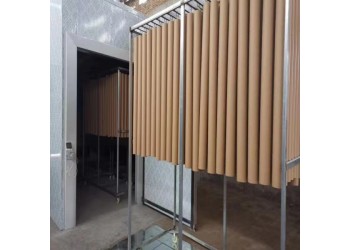 上送下吸式噴烘一體房可配套廢氣處理設備