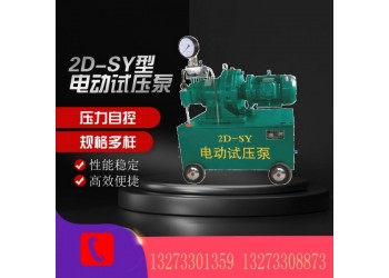 衡水廠家供應2DSY電動試壓泵設備