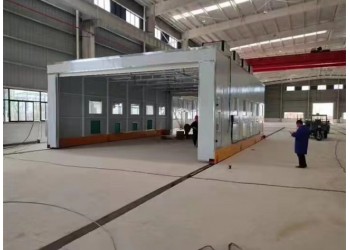 大型工件噴漆房可配套廢氣處理設備
