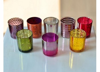 廣州蠟燭杯噴漆加工廠家，廣州玻璃杯噴漆加工廠家