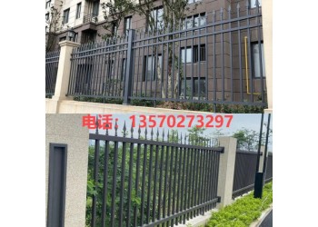 定制鋅鋼圍墻護欄 學校小區圍墻欄桿焊接式鐵藝防爬護欄廠家