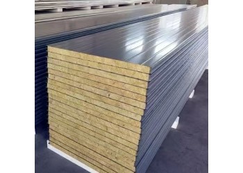 彩鋼巖棉復合板 泡沫板 多規格保溫材料