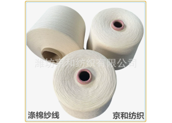 t65/c35 21支滌棉紗線 21支2股合股紗線 普梳