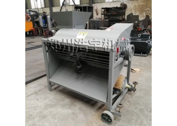 家用電羊肚菌菌糠粉碎機廢菌渣自動分離機方便省力